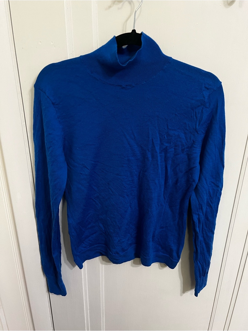 J. Crew Royal Blue Turtleneck Sweater